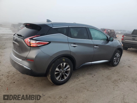 2017 Nissan Murano S z VIN 5N1AZ2MG2HN163420, wystawiony jako Copart lot #46697855 z przebiegiem 118 472 mil mil oraz Czysty tytuł • Clean title. Historia ofert i sprzedaży dostępna na DreamBid. Obrazek 3.