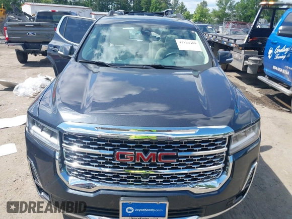 2022 GMC Acadia Denali with VIN 1GKKNXLS0NZ168843, listed as a IAAI auction lot 42322489 with 30,293 mi miles and . Bid and sale history available at DreamBid. Image 13.
