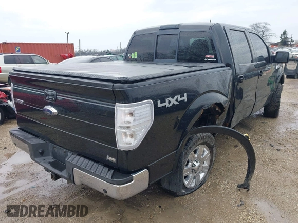 2010 Ford F-150 XL with VIN 1FTFW1EVXAFA30169, listed as a IAAI auction lot 41932388 with 263,967 mi miles. Bid and sale history available at carsss.com. Image 4.