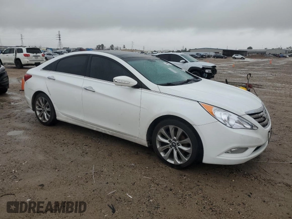 2012 Hyundai Sonata Limited with VIN 5NPEC4AB2CH402081, listed as a Copart auction lot 44900615 with 146,239 mi miles and Clean Title. Bid and sale history available at DreamBid. Image 4.