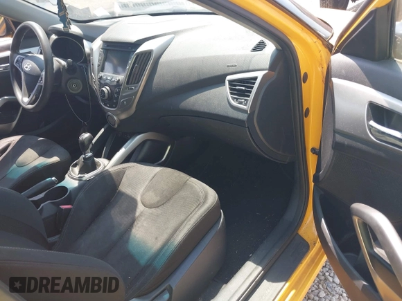 2012 Hyundai Veloster w/Gray Int с VIN KMHTC6AD9CU074244, выставлен на аукционе IAAI как лот 42471609 с пробегом 117 402 миль миль и . История ставок и продаж доступна на DreamBid. Изображение 5.