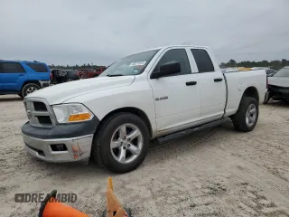 2010 Dodge 1500 ST with VIN 1D7RB1GKXAS121483, listed as a Copart auction lot 46477225 with 151,924 mi miles and Clean Title. Bid and sale history available at DreamBid. Image 1.