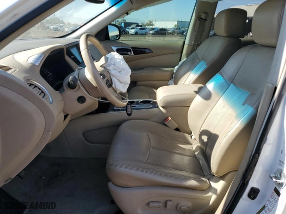2013 Nissan Pathfinder Platinum with VIN 5N1AR2MN1DC689249, listed as a Copart auction lot 46912405 with 208114 miles and Salvage Title. Bid and sale history available at carsss.com. Image 7.