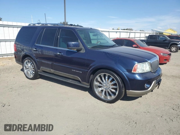 2004 Lincoln Navigator Luxury with VIN 5LMFU27R34LJ00573, listed as a Copart auction lot 74524964 with 152,719 mi miles and Clean Title. Bid and sale history available at carsss.com. Image 4.