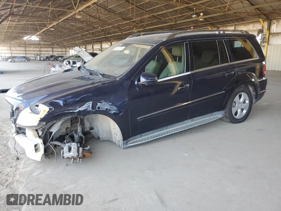 2012 Mercedes-Benz GL 450 with VIN 4JGBF7BEXCA776641, listed as a Copart auction lot 65807524 with 194,735 mi miles and Salvage Title. Bid and sale history available at DreamBid. Image 1.