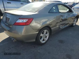2006 Honda Civic Cpe EX with VIN 2HGFG12886H566556, listed as a Copart auction lot 74371194 with 100,967 mi miles and Salvage Title. Bid and sale history available at carsss.com. Image 3.