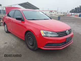 2015 Volkswagen Jetta S with VIN 3VW1K7AJ1FM302365, listed as a IAAI auction lot 42282246 with 131,405 mi miles and . Bid and sale history available at DreamBid. Image 1.