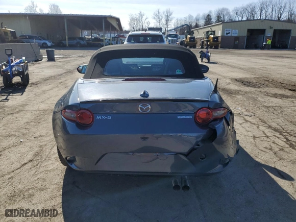 2020 Mazda MX-5 Miata Grand Touring with VIN JM1NDAD75L0418338, listed as a Copart auction lot 43420545 with NaN miles and Salvage Title. Bid and sale history available at carsss.com. Image 6.