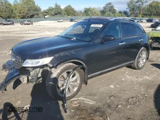 2008 Infiniti FX35 with VIN JNRAS08U08X105338, listed as a Copart auction lot 72247574 with 246,279 mi miles and Clean Title. Bid and sale history available at carsss.com. Image 1.