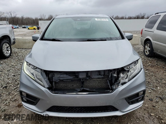 2018 Honda Odyssey EX-L with VIN 5FNRL6H74JB014179, listed as a Copart auction lot 47287415 with 238,216 mi miles and Salvage Title. Bid and sale history available at carsss.com. Image 5.