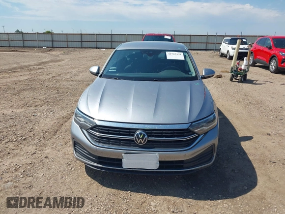 2024 Volkswagen Jetta S with VIN 3VW5M7BU8RM081548, listed as a IAAI auction lot 42703138 with 31,686 mi miles and . Bid and sale history available at DreamBid. Image 12.