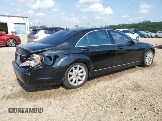 2008 Mercedes-Benz S 550 z VIN WDDNG86X68A175837, wystawiony jako Copart lot #56987915 z przebiegiem 149 855 mil mil oraz Szkoda całkowita • Salvage title. Historia ofert i sprzedaży dostępna na DreamBid. Obrazek 3.