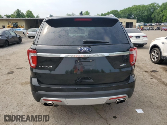 2016 Ford Explorer Platinum z VIN 1FM5K8HT7GGB81771, wystawiony jako Copart lot #59723825 z przebiegiem 117 934 mil mil oraz Szkoda całkowita • Salvage title. Historia ofert i sprzedaży dostępna na DreamBid. Obrazek 6.