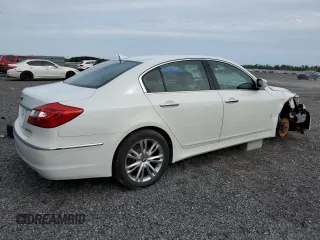2012 Hyundai Genesis 3.8L with VIN KMHGC4DD2CU176292, listed as a Copart auction lot 65655314 with 115,196 mi miles and Salvage Title. Bid and sale history available at carsss.com. Image 3.