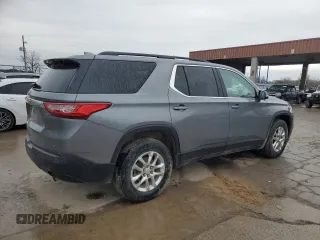 2019 Chevrolet Traverse LT Cloth with VIN 1GNERGKW0KJ277662, listed as a Copart auction lot 47574605 with 62,847 mi miles and Salvage Title. Bid and sale history available at carsss.com. Image 3.