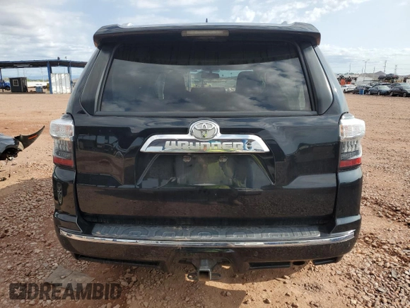 2017 Toyota 4Runner SR5 with VIN JTEBU5JR5H5480652, listed as a Copart auction lot 59444975 with 134,837 mi miles and Salvage title. Bid and sale history available at DreamBid. Image 6.