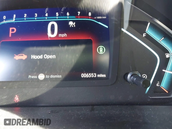 2024 Honda Odyssey EX-L with VIN 5FNRL6H6XRB070789, listed as a IAAI auction lot 41333384 with 6,553 mi miles and . Bid and sale history available at DreamBid. Image 16.
