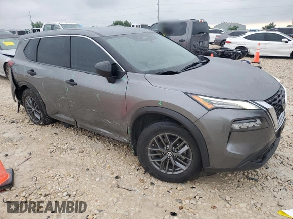 2021 Nissan Rogue S with VIN 5N1AT3AA7MC848414, listed as a Copart auction lot 55517355 with 54,338 mi miles and Salvage title. Bid and sale history available at DreamBid. Image 4.