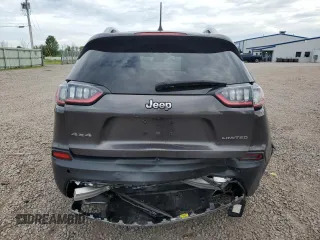 2019 Jeep Cherokee Limited with VIN 1C4PJMDX5KD282058, listed as a Copart auction lot 61359345 with 65,347 mi miles and Salvage title. Bid and sale history available at DreamBid. Image 6.