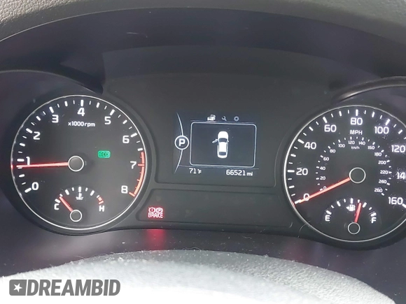 2016 Kia Optima LX with VIN 5XXGT4L39GG088686, listed as a IAAI auction lot 42531803 with 66,521 mi miles and . Bid and sale history available at DreamBid. Image 7.