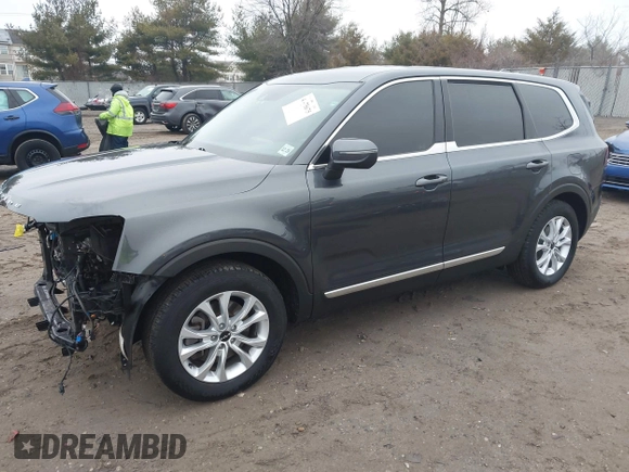 2022 Kia Telluride LX with VIN 5XYP2DHC9NG236937, listed as a IAAI auction lot 41475675 with 87,086 mi miles and . Bid and sale history available at DreamBid. Image 18.