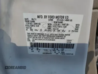 2012 Ford Escape Hybrid z VIN 1FMCU5K3XCKA58465, wystawiony jako Copart lot #75527194 z przebiegiem 263 996 mil mil oraz Szkoda całkowita • Salvage title. Historia ofert i sprzedaży dostępna na DreamBid. Obrazek 15.