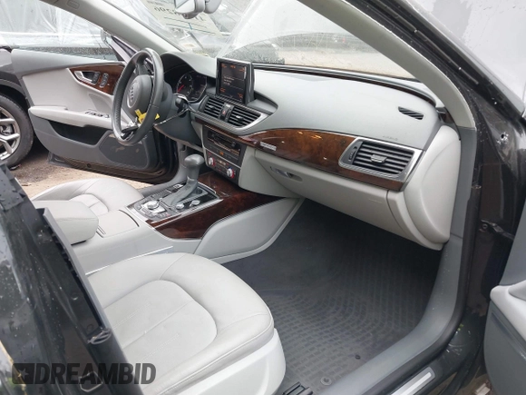 2015 Audi A7 3.0 TDI Premium Plus with VIN WAUWMAFC4FN034666, listed as a IAAI auction lot 41708296 with 101,744 mi miles. Bid and sale history available at carsss.com. Image 5.