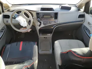 2012 Toyota Sienna with VIN 5TDKA3DCXCS012959, listed as a Copart auction lot 87316364 with Not Provided miles and Salvage Title. Bid and sale history available at DreamBid. Image 8.