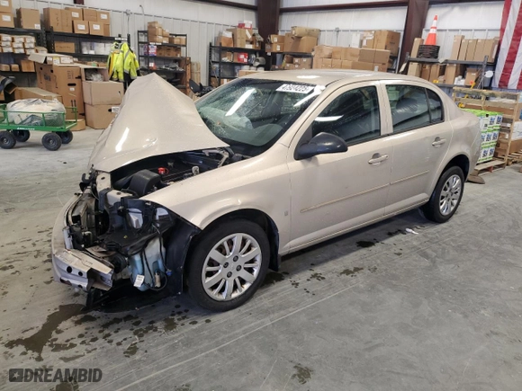 2009 Chevrolet Cobalt LT w/2LT with VIN 1G1AT58H997115924, listed as a Copart auction lot 47924225 with 217,023 mi miles and Salvage Title. Bid and sale history available at carsss.com. Image 1.