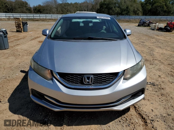 2013 Honda Civic LX with VIN 19XFB2F53DE086680, listed as a Copart auction lot 49295685 with 112,338 mi miles and Salvage Title. Bid and sale history available at DreamBid. Image 6.