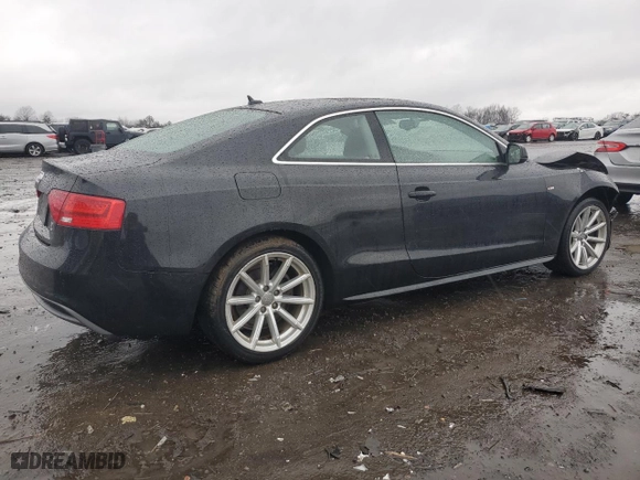 2015 Audi A5 Premium Plus with VIN WAUMFAFR6FA014576, listed as a Copart auction lot 43194355 with 89,632 mi miles and Salvage Title. Bid and sale history available at carsss.com. Image 3.