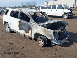 2015 GMC Terrain SLE with VIN 2GKFLVEK3F6115494, listed as a IAAI auction lot 41776866 with Not Provided miles. Bid and sale history available at carsss.com. Image 1.