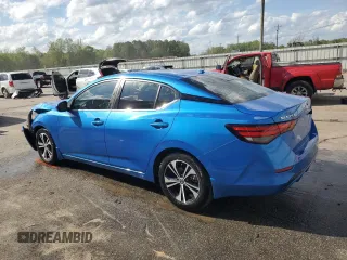 2020 Nissan Sentra SV with VIN 3N1AB8CV3LY290803, listed as a Copart auction lot 51131655 with 39,764 mi miles and Salvage Title. Bid and sale history available at DreamBid. Image 2.