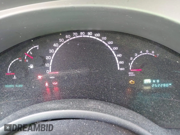 2005 Chrysler Pacifica Touring with VIN 2C4GM68415R549765, listed as a IAAI auction lot 41992759 with 252,290 mi miles and . Bid and sale history available at DreamBid. Image 7.