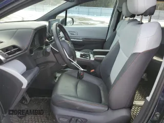 2021 Toyota Sienna XLE with VIN 5TDGSKFC8MS027648, listed as a Copart auction lot 47003455 with 49,361 mi miles and Salvage Title. Bid and sale history available at carsss.com. Image 7.