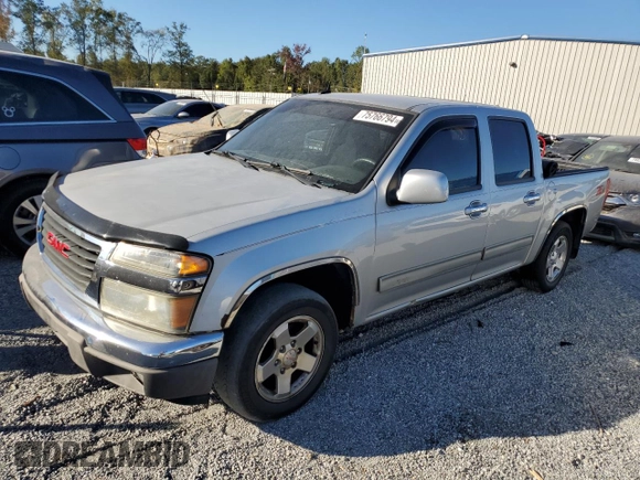 2010 GMC Canyon SLE1 with VIN 1GTDSCD96A8130549, listed as a Copart auction lot 75766794 with 221,772 mi miles and Clean Title. Bid and sale history available at carsss.com. Image 1.