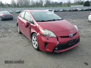 2014 Toyota Prius Four with VIN JTDKN3DU6E0356999, listed as a Copart auction lot 48083305 with 284,666 mi miles and Salvage Title. Bid and sale history available at carsss.com. Image 10.