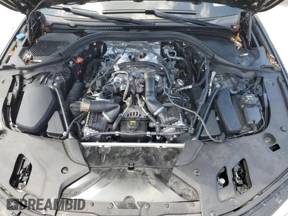 2019 BMW 5 Series M550i xDrive with VIN WBAJB9C56KB288993, listed as a Copart auction lot 57566415 with Not provided miles and Non repairable. Bid and sale history available at DreamBid. Image 11.