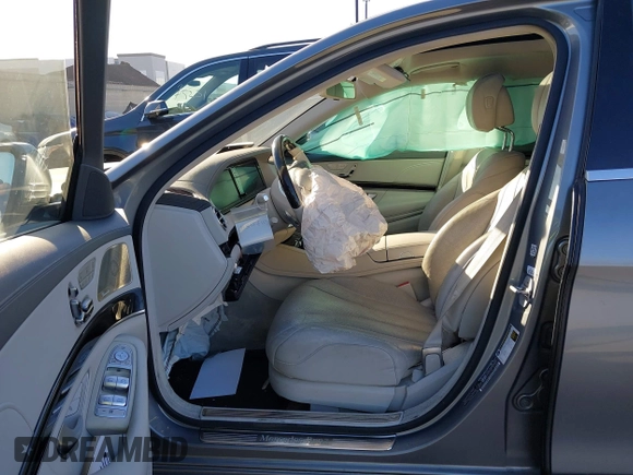 2015 Mercedes-Benz S-Class S 550 with VIN WDDUG8CB6FA185219, listed as a IAAI auction lot 41331211 with 1 mi miles. Bid and sale history available at carsss.com. Image 5.