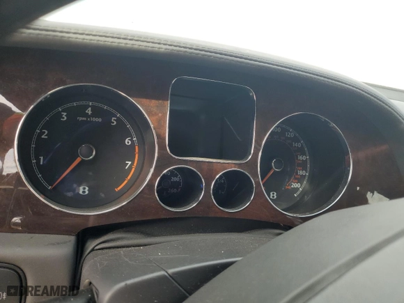 2007 Bentley Continental GT with VIN SCBDR33W97C047421, listed as a Copart auction lot 76142034 with NaN miles and Salvage Title. Bid and sale history available at carsss.com. Image 9.