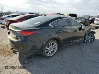 2015 Mazda 6 i Touring with VIN JM1GJ1V51F1224211, listed as a Copart auction lot 52652545 with 176,399 mi miles and Salvage Title. Bid and sale history available at carsss.com. Image 3.
