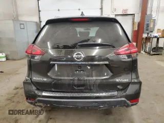 2017 Nissan Rogue SV with VIN KNMAT2MV7HP594800, listed as a Copart auction lot 41645625 with 135,612 mi miles and Salvage Title. Bid and sale history available at DreamBid. Image 6.