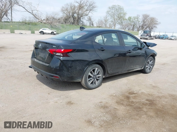 2021 Nissan Versa SV with VIN 3N1CN8EV3ML851240, listed as a IAAI auction lot 42100132 with 81,210 mi miles and . Bid and sale history available at DreamBid. Image 4.