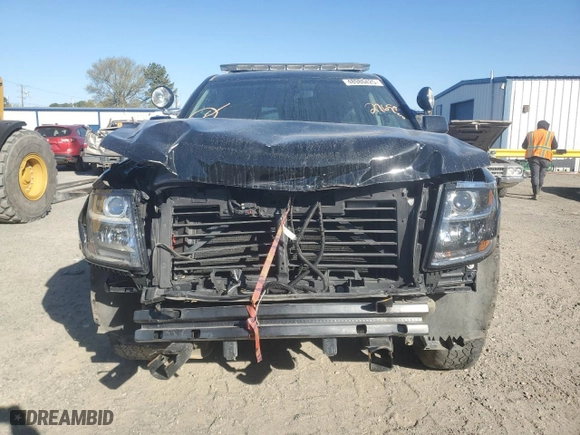 2018 Chevrolet Tahoe Commercial with VIN 1GNSKFEC3JR276928, listed as a Copart auction lot 48980425 with 50,206 mi miles and Salvage Title. Bid and sale history available at carsss.com. Image 5.