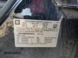 2014 Chevrolet Equinox LT with VIN 2GNALBEK6E6358078, listed as a Copart auction lot 47094925 with 131,515 mi miles and Salvage Title. Bid and sale history available at DreamBid. Image 14.