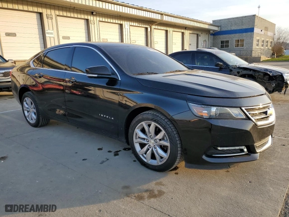 2018 Chevrolet Impala LT with VIN 2G1105SA4J9168358, listed as a Copart auction lot 47644585 with 125,566 mi miles and Clean Title. Bid and sale history available at carsss.com. Image 4.