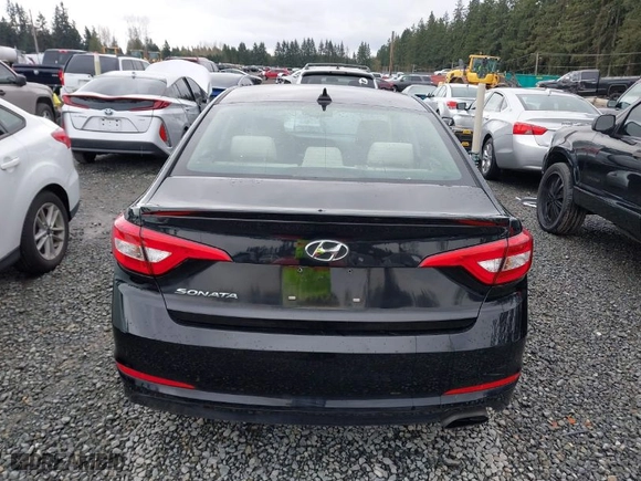 2017 Hyundai Sonata 2.4L with VIN 5NPE24AF4HH479399, listed as a IAAI auction lot 41906955 with 87,769 mi miles. Bid and sale history available at carsss.com. Image 16.