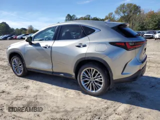 2025 Lexus NX with VIN JTJHGCEZ4S5010282, listed as a Copart auction lot 79807514 with 435 mi miles and Salvage Title. Bid and sale history available at carsss.com. Image 2.