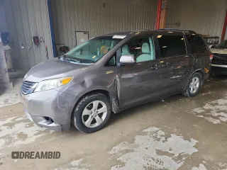 2013 Toyota Sienna LE AAS with VIN 5TDKK3DC0DS301864, listed as a Copart auction lot 62287335 with 195,075 mi miles and Clean title. Bid and sale history available at DreamBid. Image 1.