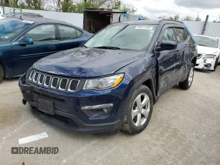 2018 Jeep Compass Latitude z VIN 3C4NJDBB1JT232944, wystawiony jako Copart lot #49514104 z przebiegiem 108 402 mil mil oraz Szkoda całkowita • Salvage title. Historia ofert i sprzedaży dostępna na DreamBid. Obrazek 1.